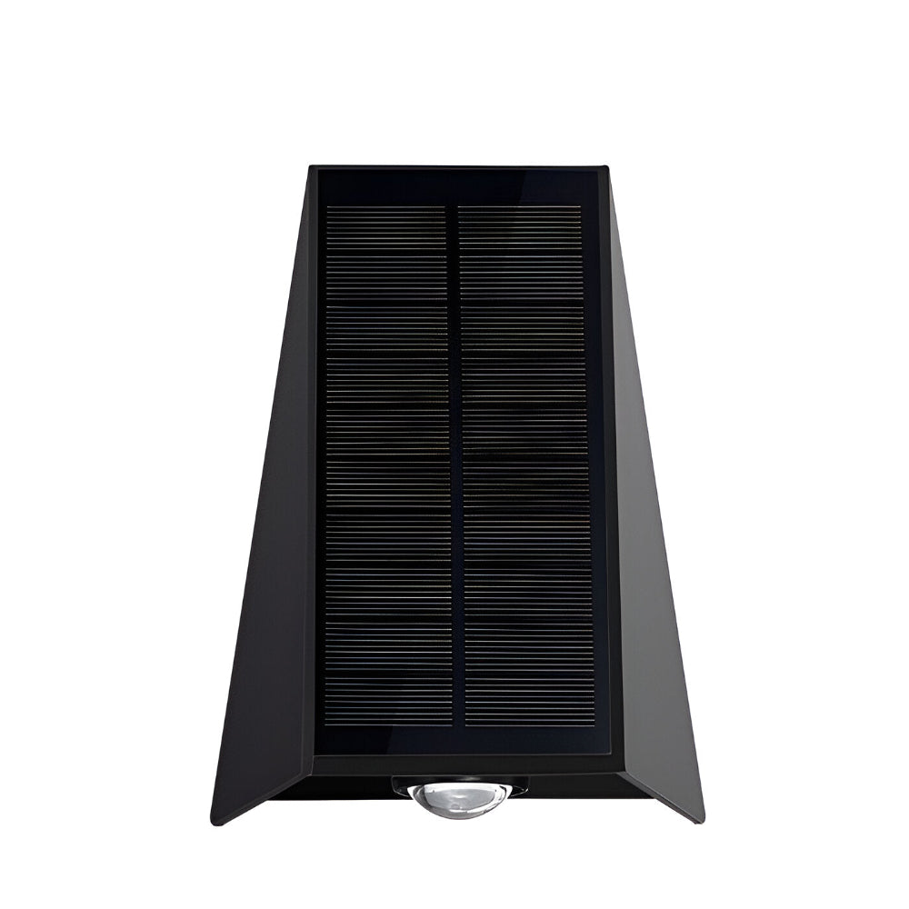 Solarna lampa ścienna LED zewnętrzna góra dół IP54