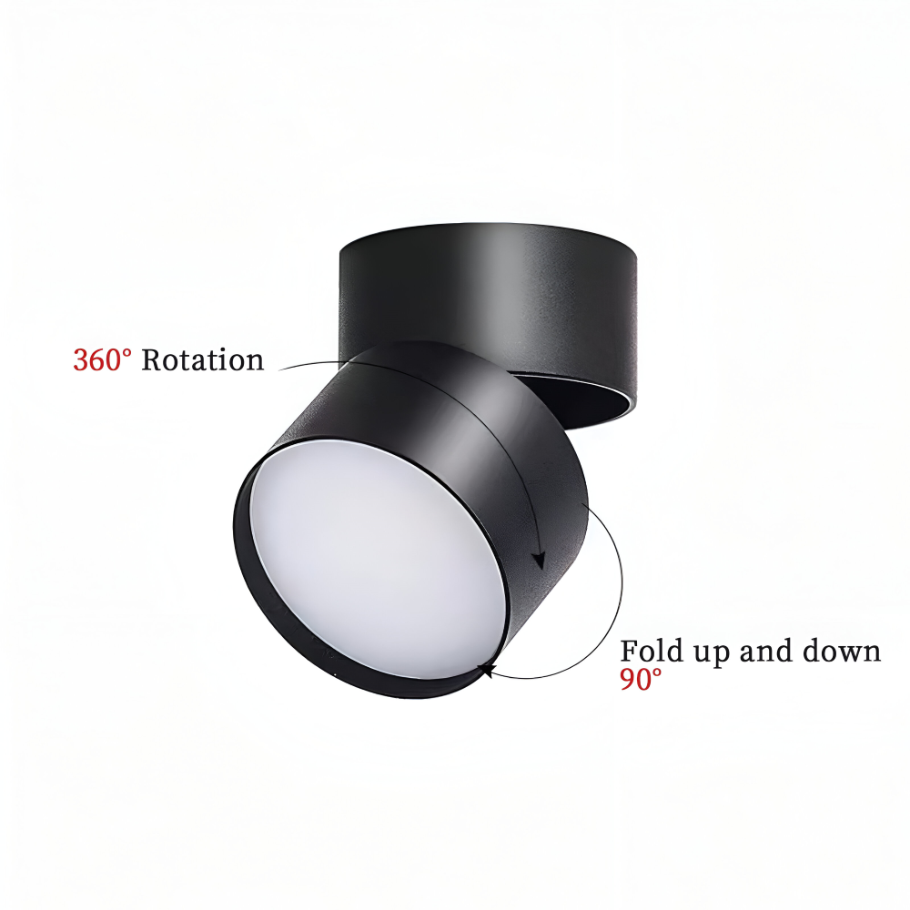 Regulowana lampa sufitowa LED spot aluminiowa