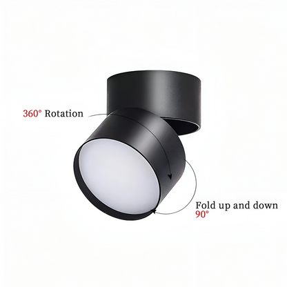 Regulowana lampa sufitowa LED spot aluminiowa