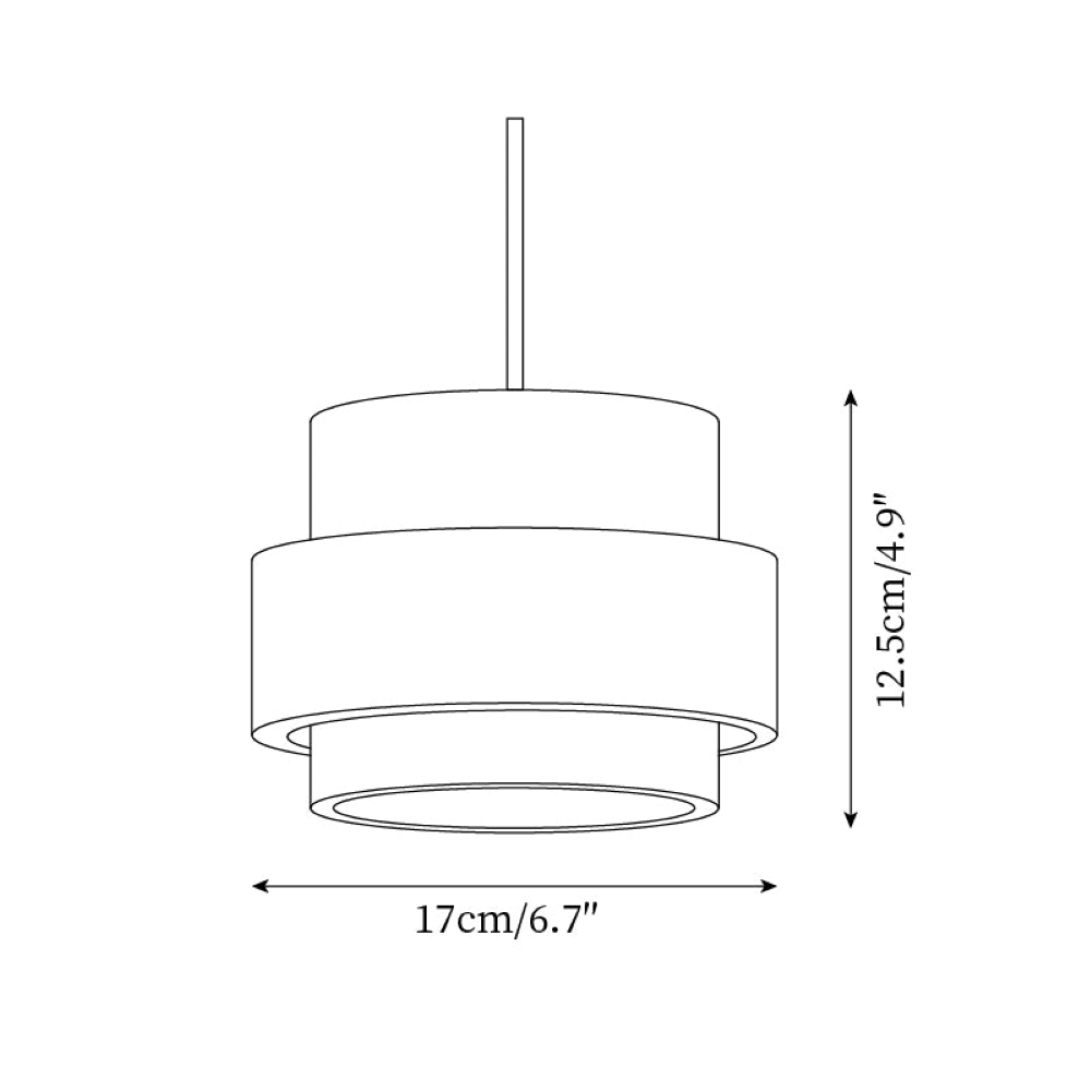 Lampa wisząca z trawertynu i drewna orzechowego japandi