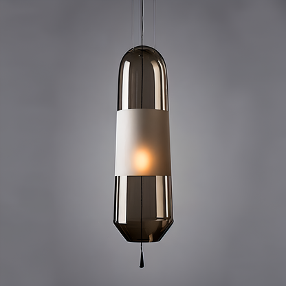 Lampa wisząca szklana vintage do salonu i jadalni