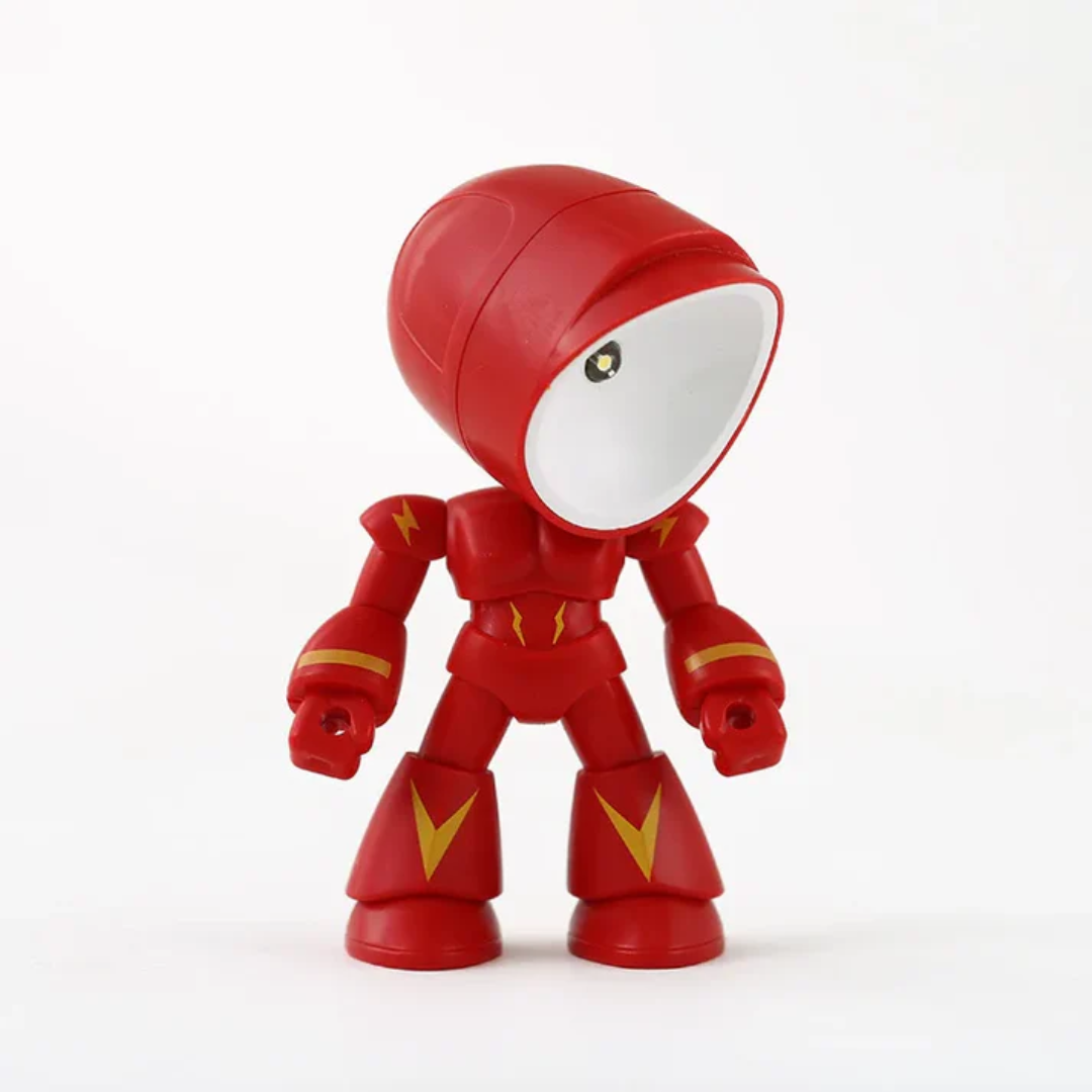 Bezprzewodowa lampka stołowa LED robot do biurka i pokoju dziecka