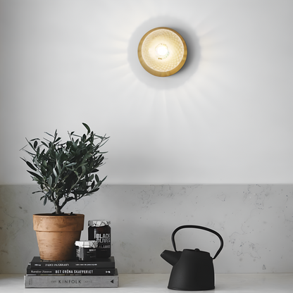 Lampa sufitowa szklana kula LED do salonu i przedpokoju