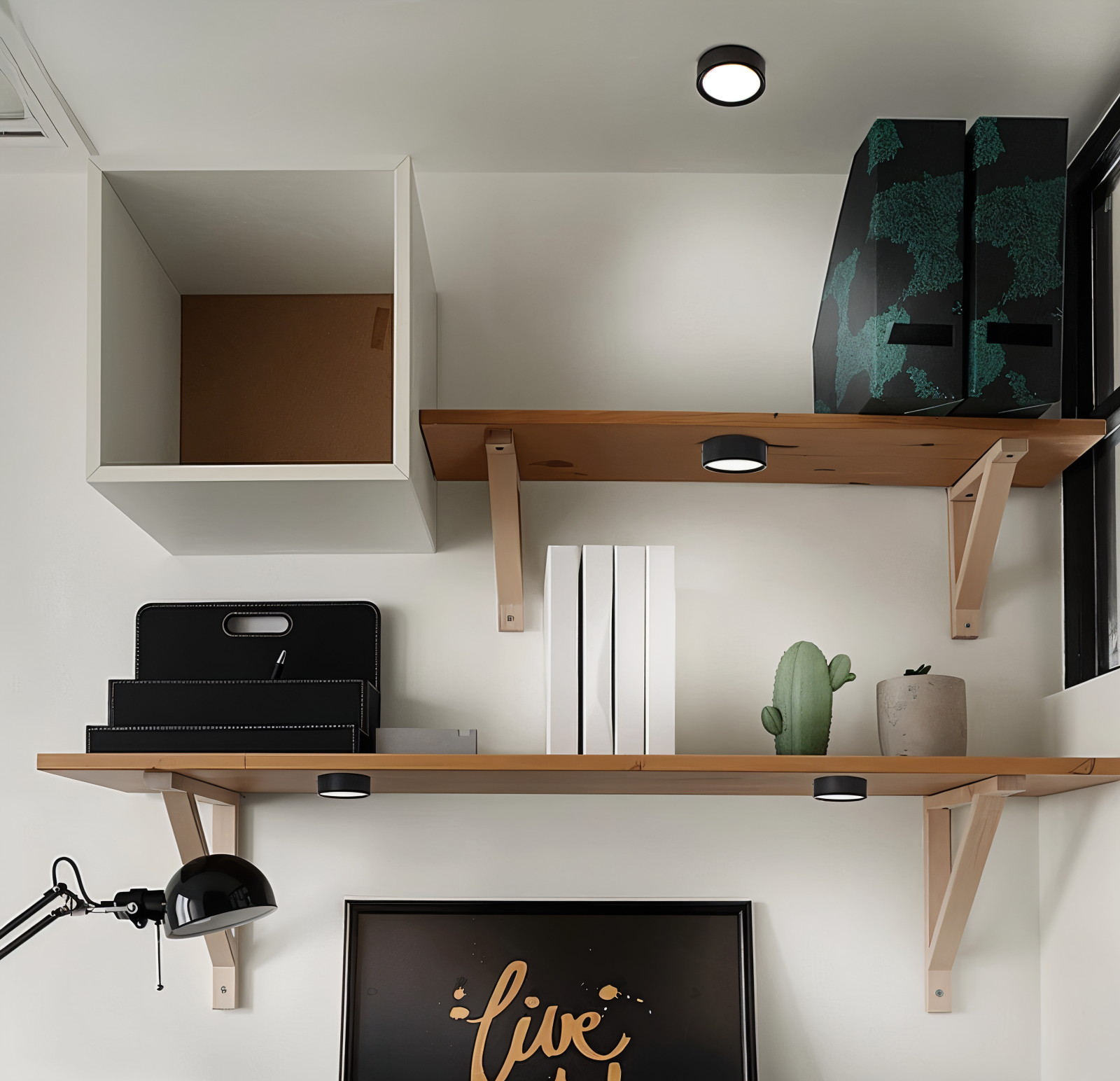 Lampa sufitowa LED okrągła ultra slim aluminiowa