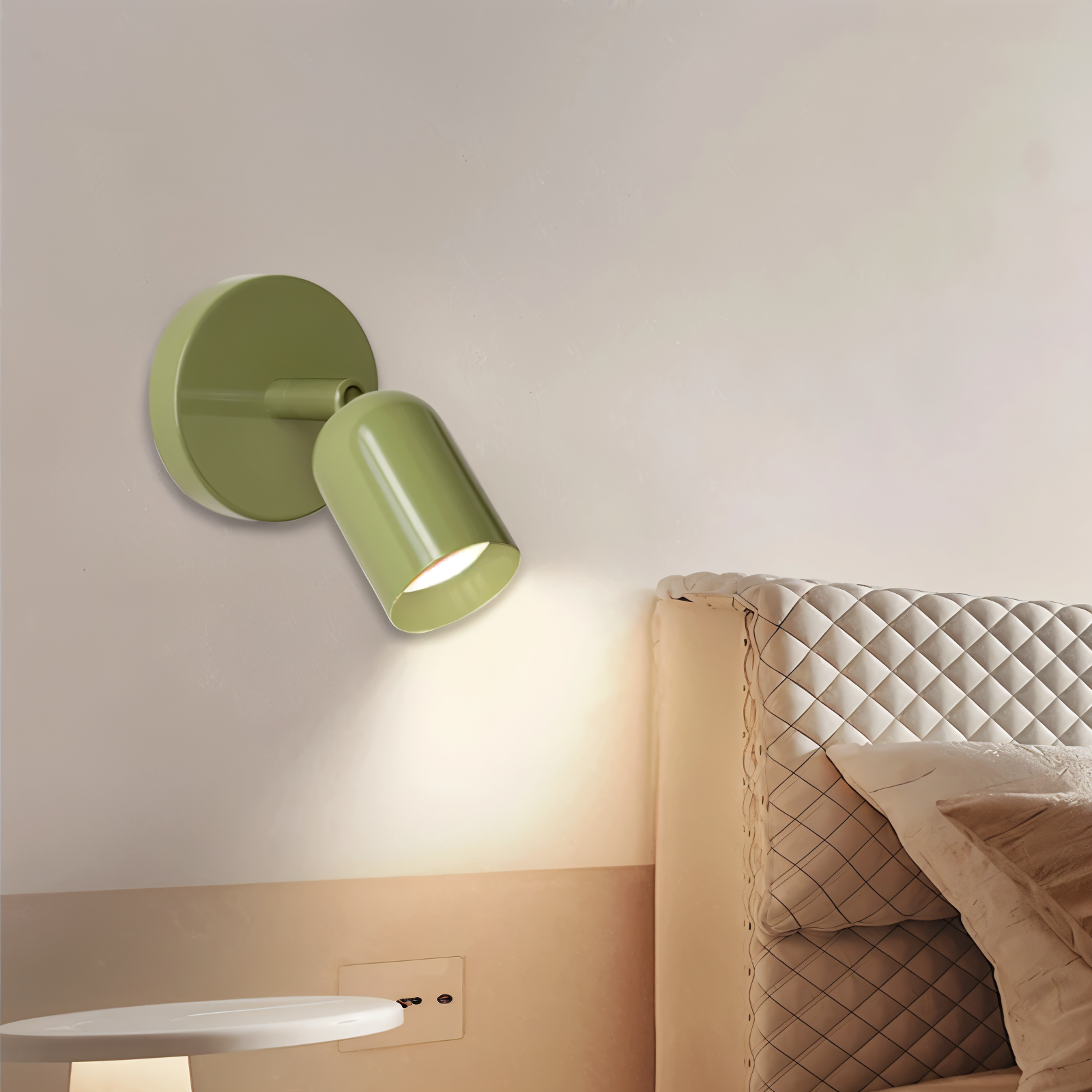Kolorowa półokrągła lampa ścienna LED 5W