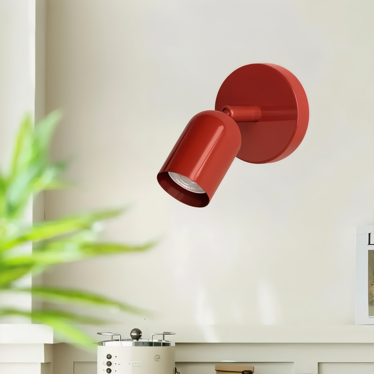 Kolorowa półokrągła lampa ścienna LED 5W