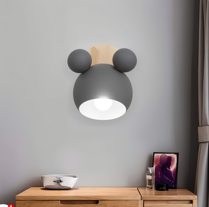 Kolorowa lampa ścienna do pokoju dziecka E27