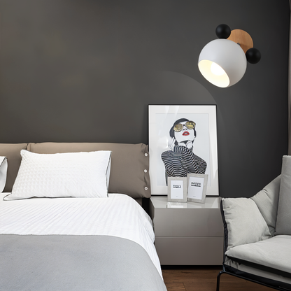 Kolorowa lampa ścienna do pokoju dziecka E27