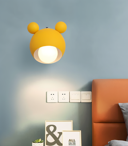 Kolorowa lampa ścienna do pokoju dziecka E27
