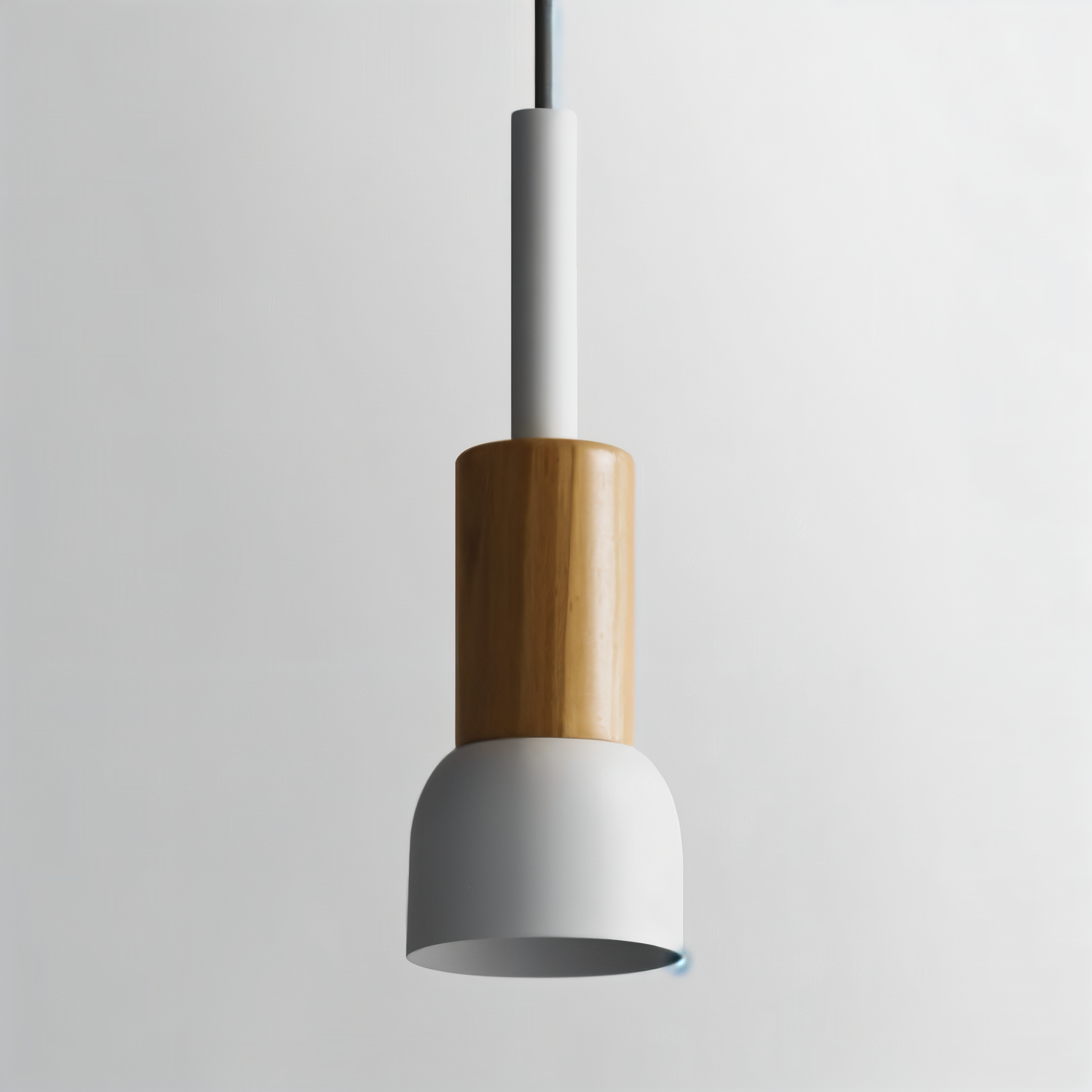Kolorowa lampa wisząca w stylu skandynawskim do kuchni i jadalni