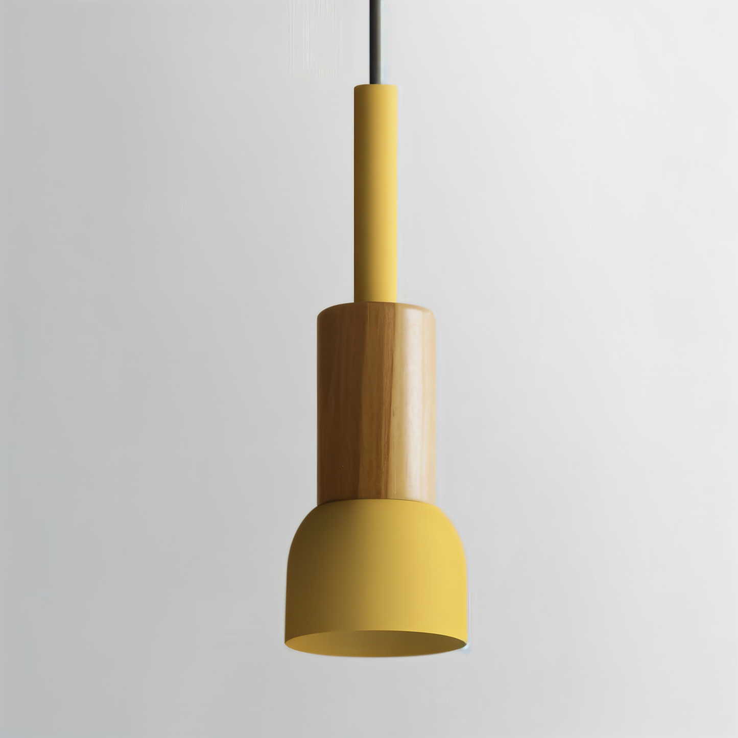 Kolorowa lampa wisząca w stylu skandynawskim do kuchni i jadalni