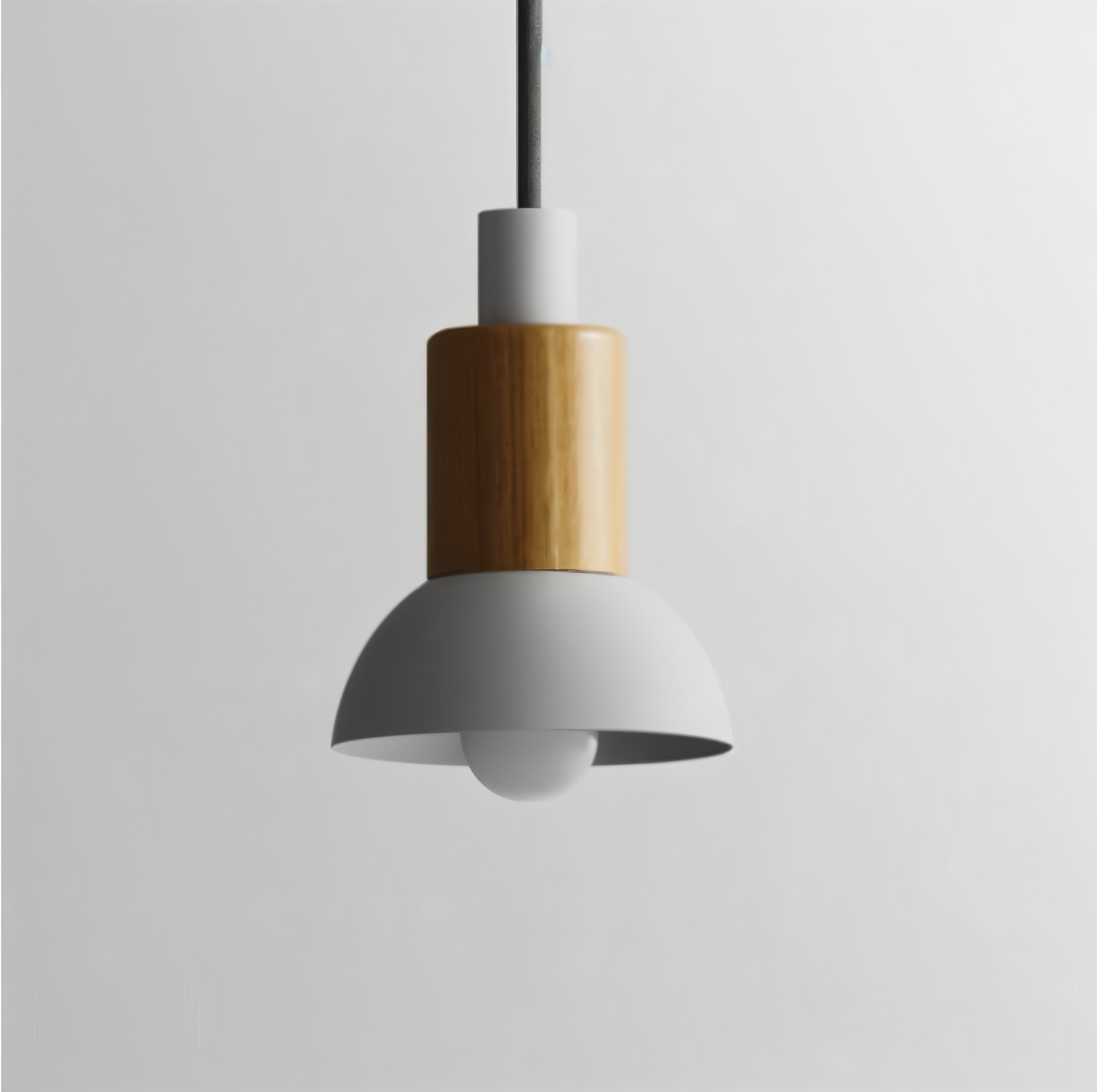 Kolorowa lampa wisząca w stylu skandynawskim do kuchni i jadalni