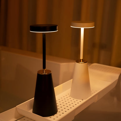 Bezprzewodowa lampa stołowa LED metalowa 4000 mAh