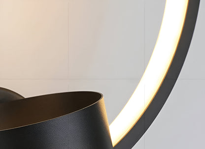 Lampa ścienna LED z uchwytem na roślinę