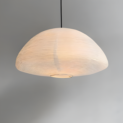Japońska lampa wisząca z papierowym kloszem