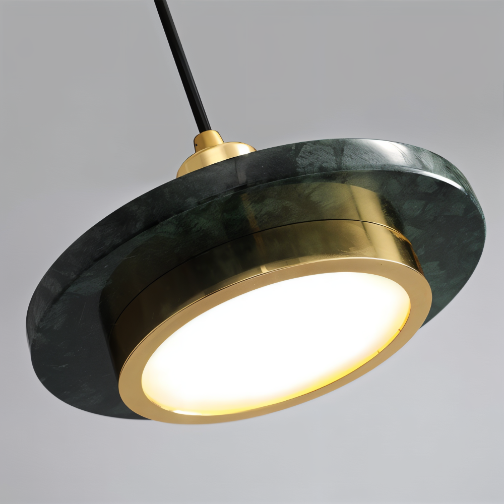 Nowoczesna lampa sufitowa metalowa do jadalni i kuchni