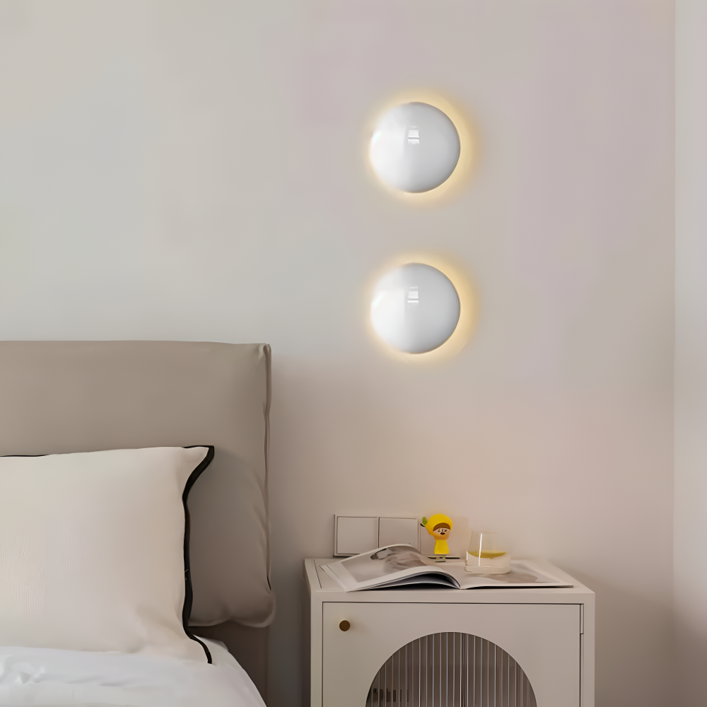 Okrągła lampa ścienna LED 5W z żelaza