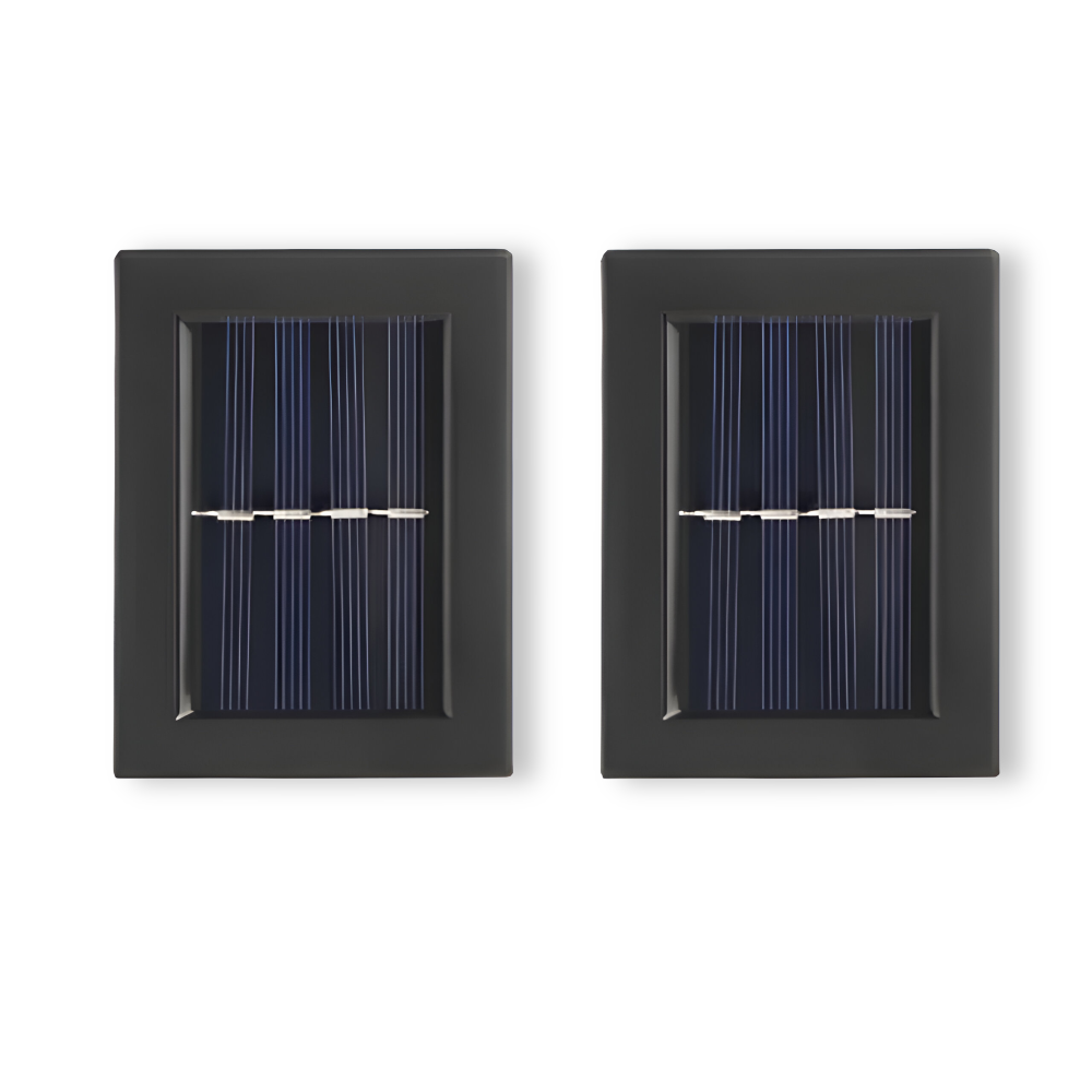 Solarna lampa ścienna zewnętrzna LED góra-dół IP65
