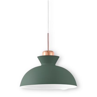 Kolorowa metalowa lampa wisząca do kuchni i jadalni