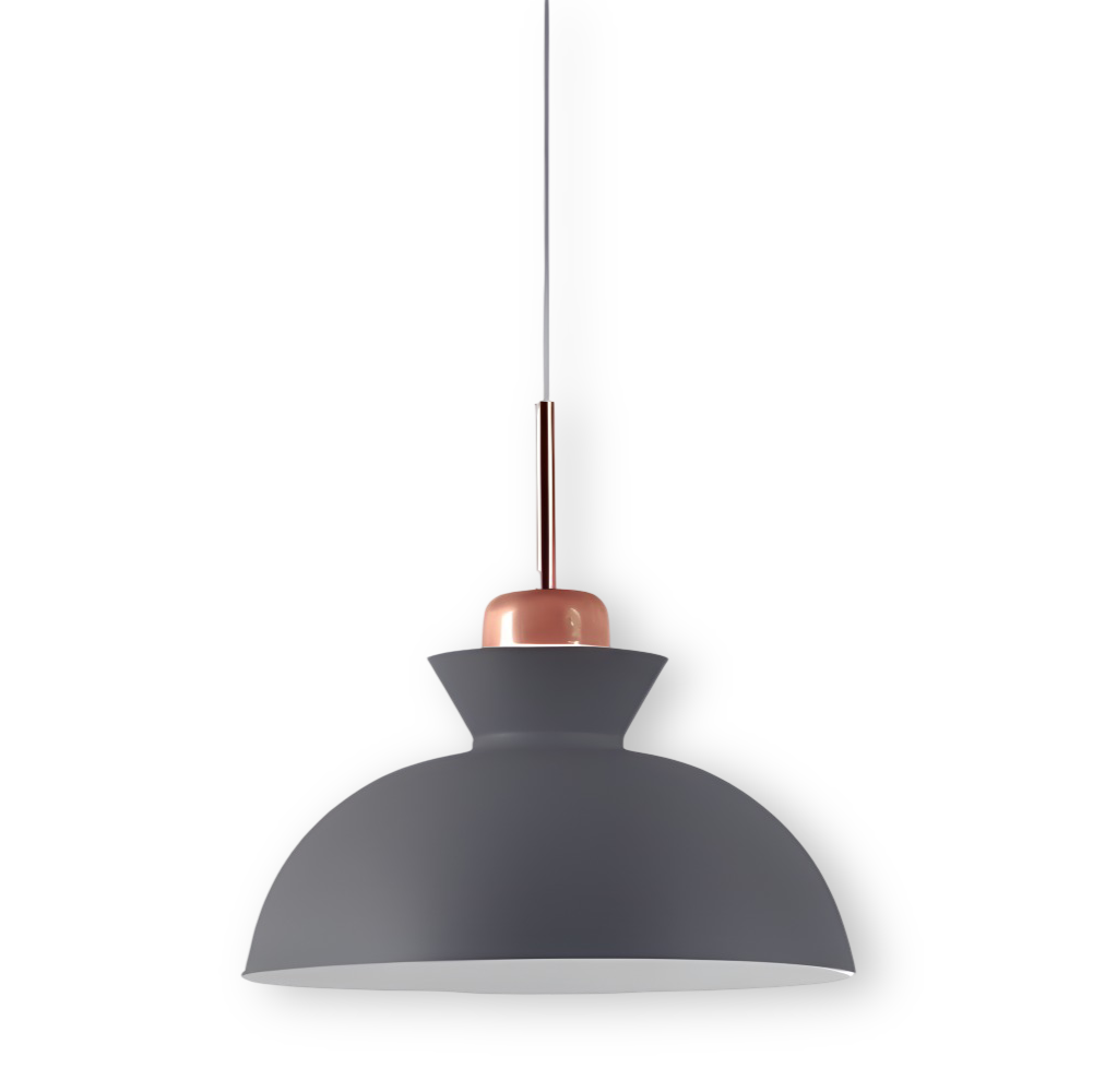 Kolorowa metalowa lampa wisząca do kuchni i jadalni