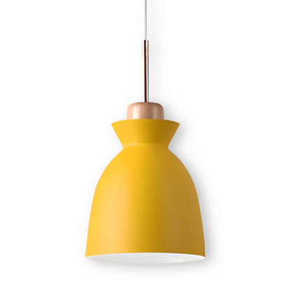 Kolorowa metalowa lampa wisząca do kuchni i jadalni