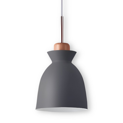 Kolorowa metalowa lampa wisząca do kuchni i jadalni
