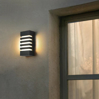 Zewnętrzna lampa ścienna LED IP65 ciepła biel 12W