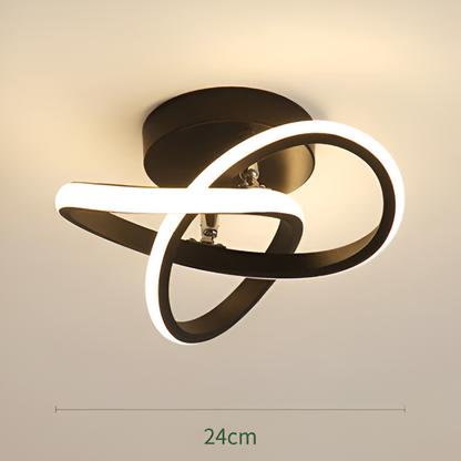 Abstrakcyjna lampa sufitowa LED ściemnialna Ø24 cm