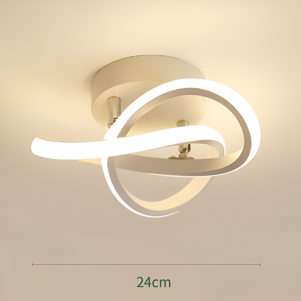 Abstrakcyjna lampa sufitowa LED ściemnialna Ø24 cm