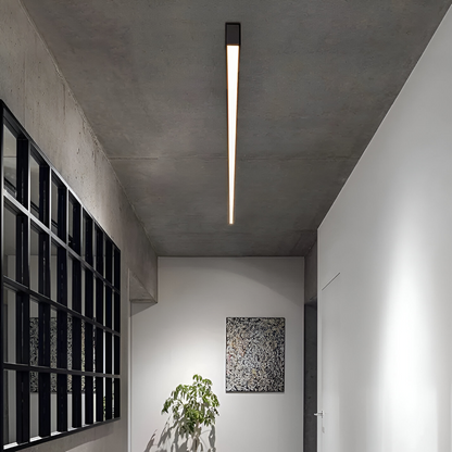 Liniowa lampa sufitowa LED nad stół do jadalni