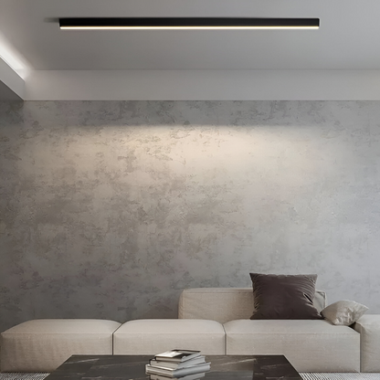 Liniowa lampa sufitowa LED nad stół do jadalni