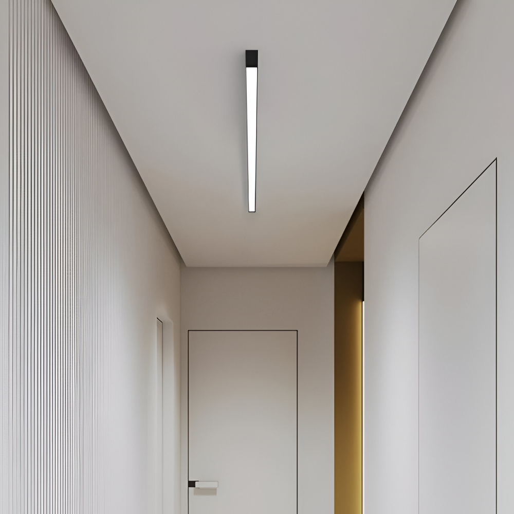 Liniowa lampa sufitowa LED nad stół do jadalni