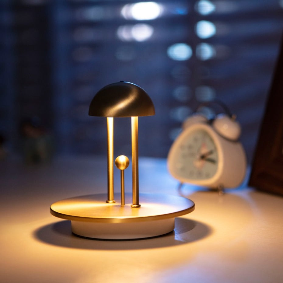 Lampa stołowa bezprzewodowa LED dotykowa ściemniana