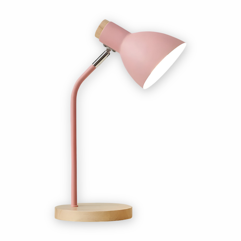Lampa stołowa LED regulowana – skandynawski design, światło przyjazne dla oczu