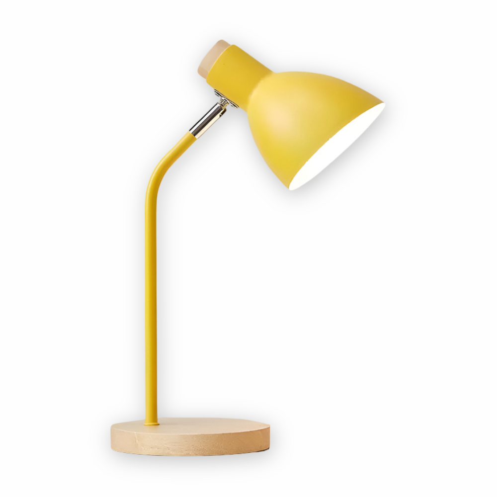 Lampa stołowa LED regulowana – skandynawski design, światło przyjazne dla oczu