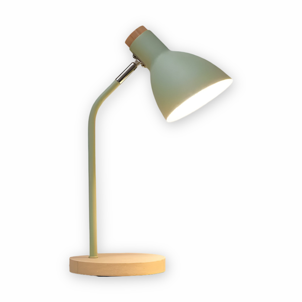 Lampa stołowa LED regulowana – skandynawski design, światło przyjazne dla oczu