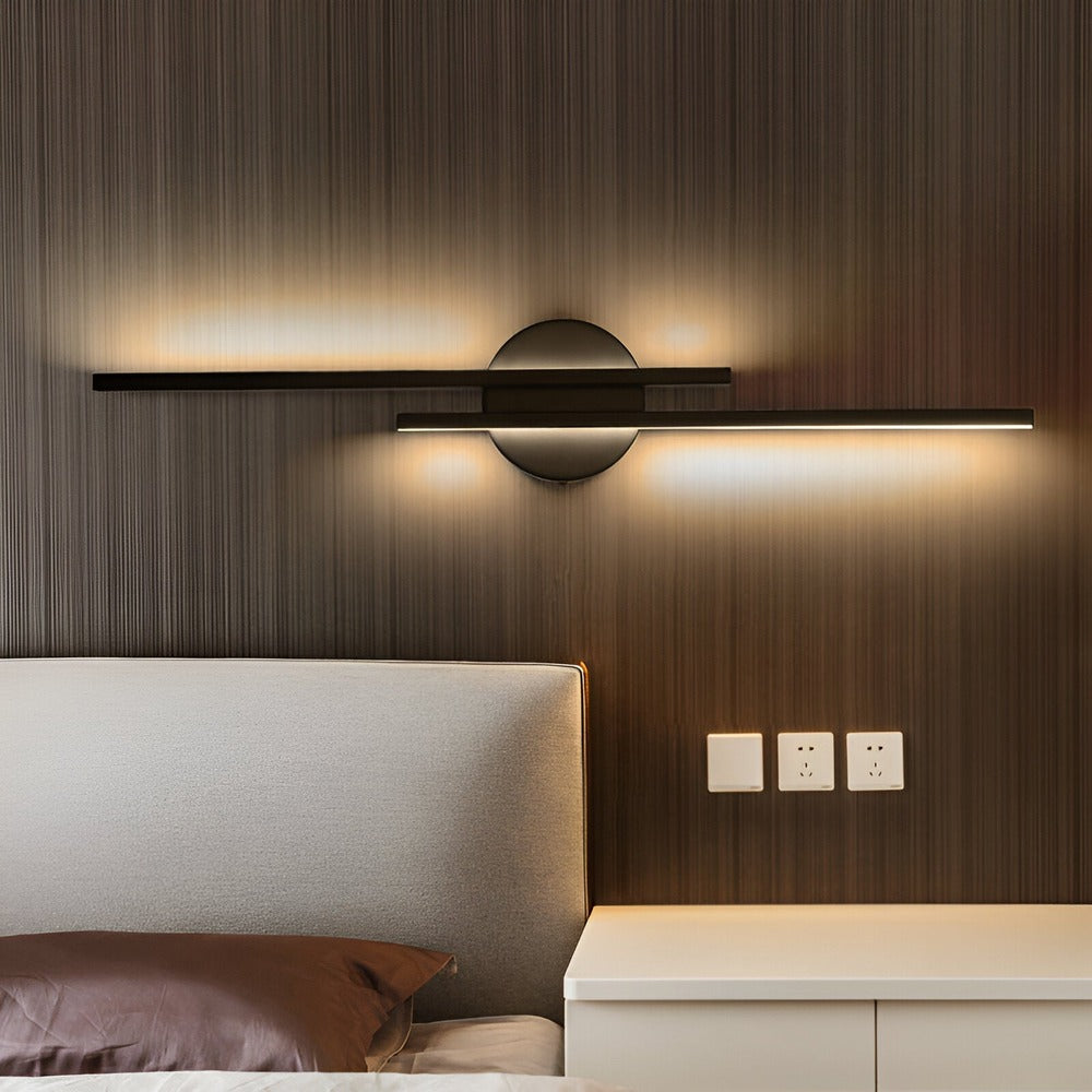 Minimalistyczna lampa ścienna LED do sypialni i salonu