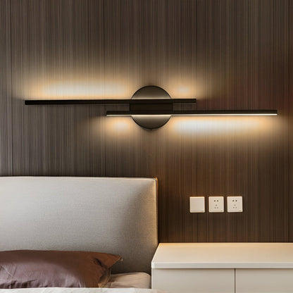 Minimalistyczna lampa ścienna LED do sypialni i salonu
