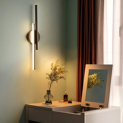 Minimalistyczna lampa ścienna LED do sypialni i salonu