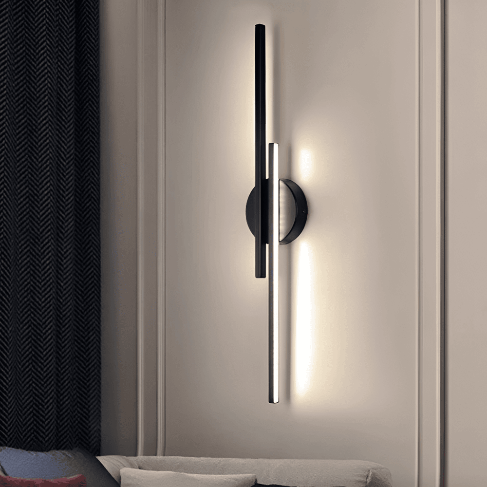 Minimalistyczna lampa ścienna LED do sypialni i salonu
