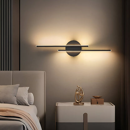 Minimalistyczna lampa ścienna LED do sypialni i salonu