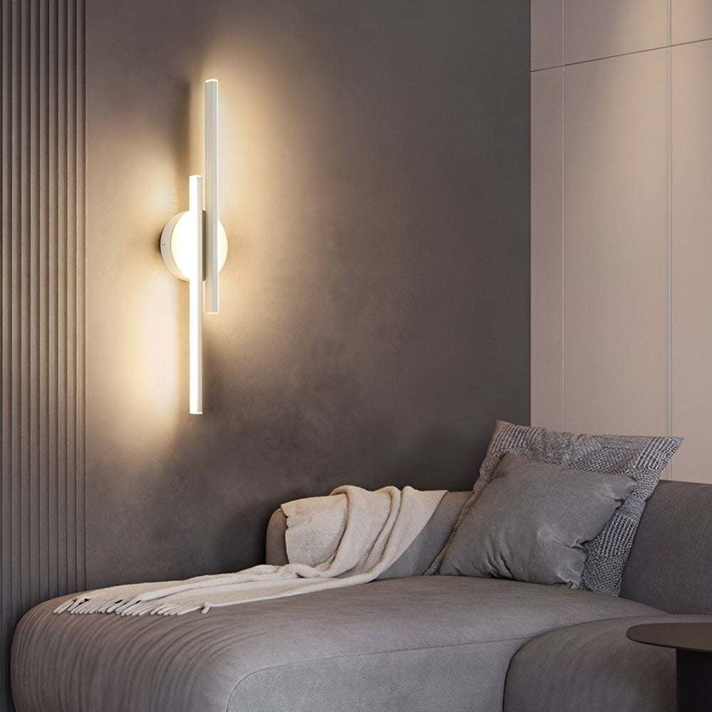 Minimalistyczna lampa ścienna LED do sypialni i salonu