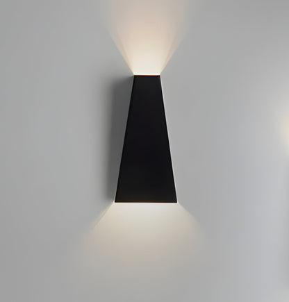 Kinkiet LED góra-dół aluminiowy trapezowy 3W