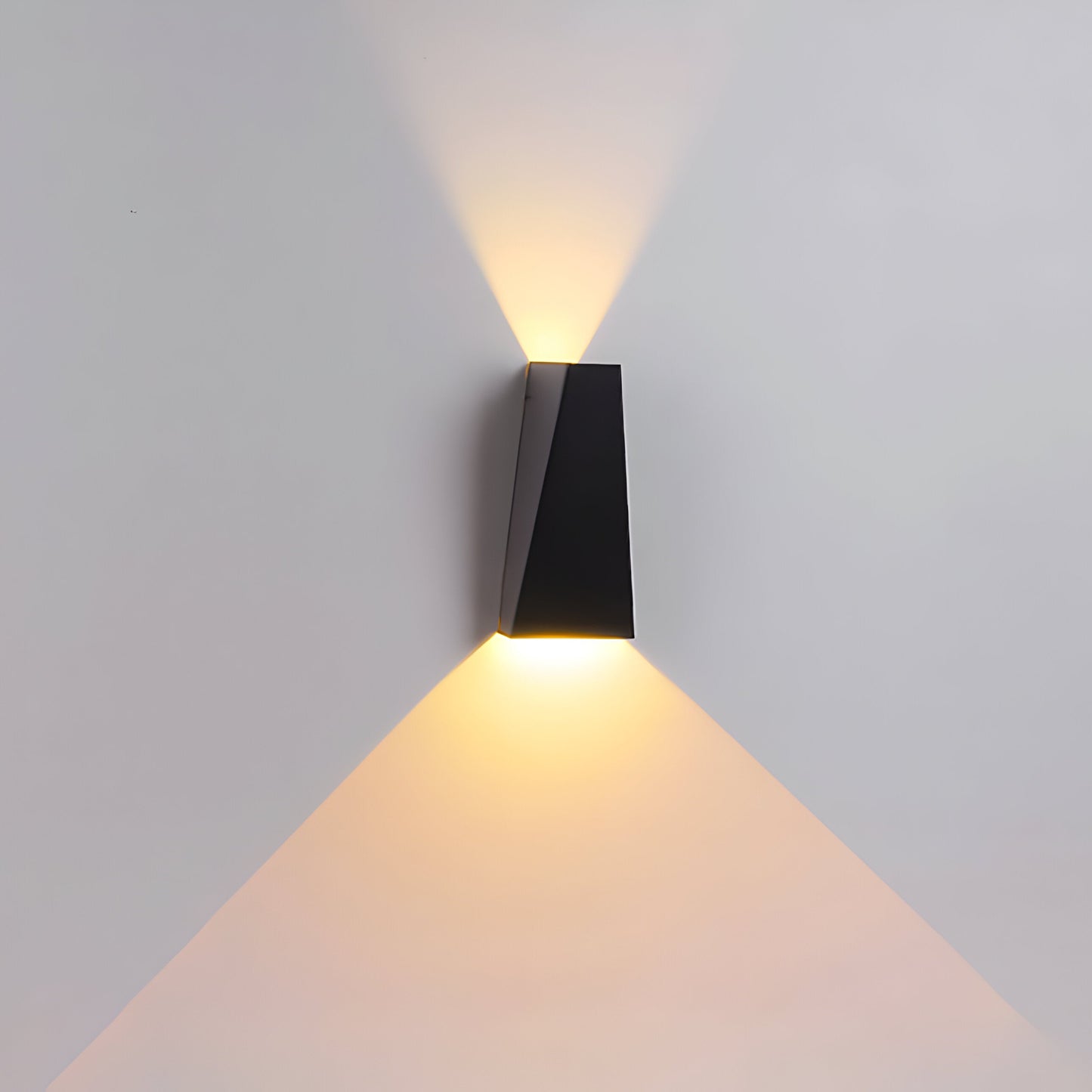 Kinkiet LED góra-dół aluminiowy trapezowy 3W