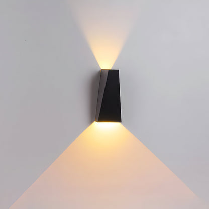 Kinkiet LED góra-dół aluminiowy trapezowy 3W