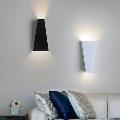 Kinkiet LED góra-dół aluminiowy trapezowy 3W