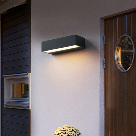 Zewnętrzna lampa ścienna LED aluminiowa IP65
