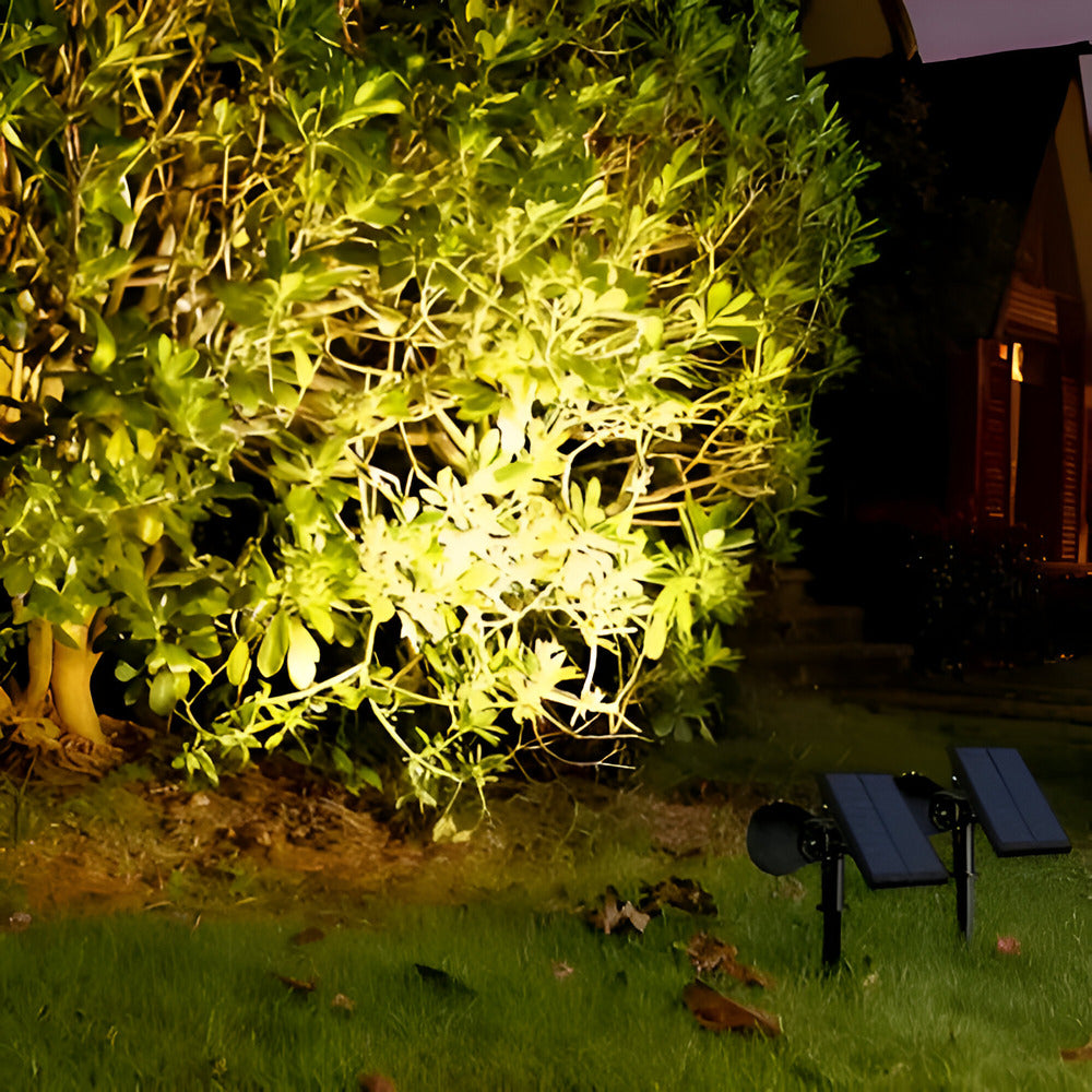 Lampa solarna ogrodowa LED regulowana IP65