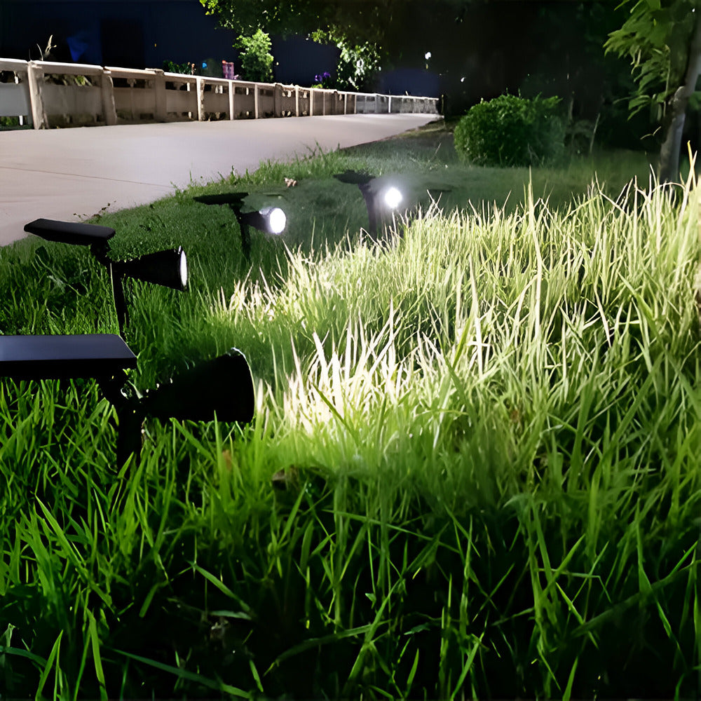 Lampa solarna ogrodowa LED regulowana IP65