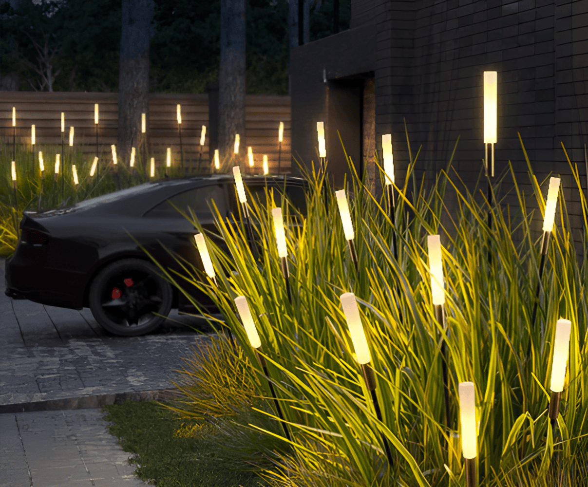 Lampa solarna ogrodowa LED zewnętrzna nowoczesna